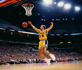 [NBA]高度惊人！霍姆格伦单臂空接炸筐